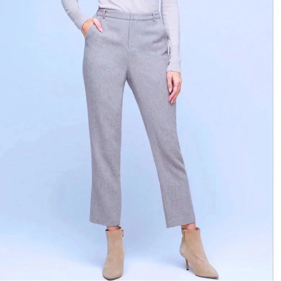 L'Agence Ludivine Trouser in Taupe/Grey NWT